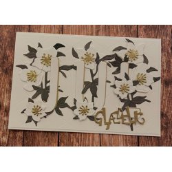 Dies/skre stencils, By Lene's julerose, BLD1495