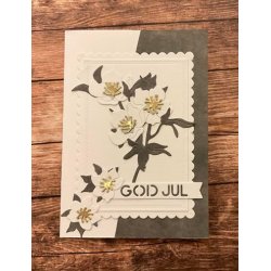 Dies/skre stencils, By Lene's julerose, BLD1495