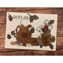 Dies/skre stencils, By Lene's sknne sm mus og fugle, BLD1496