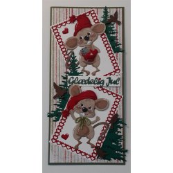 Dies/skre stencils, By Lene's mus, BLD1497