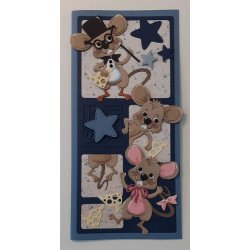 Dies/skre stencils, By Lene's mus, BLD1497