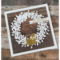 Dies/skre stencils, By Lene's krans &amp; hjerter, BLD1504