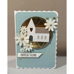 Dies/skre stencil, Simple&Basic, SBD237, Margueritter