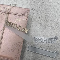 Dies/skre stencil, Simple&Basic, SBD252, Bannere m/je til ophng