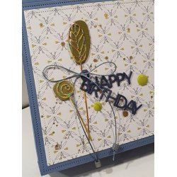 Dies/skre stencil, Simple&Basic, SBD257, engelske ord m/je til ophng