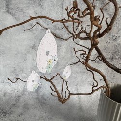 Dies/skre stencil, Simple&Basic, SBD520, Pskeg &amp; sm blomster