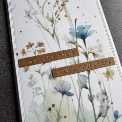 Dies/skre stencil, Simple&Basic, SBD541, Eksamens tekster