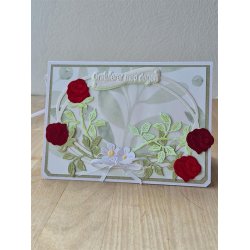 Sk�re &amp; 3D Embossing Folder fra By Lene, BLE1017; Danske tekster
