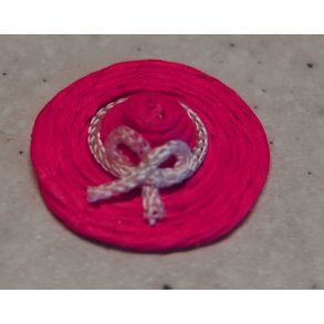 Pink str�hat ca. �25mm, hul ca. 8mm