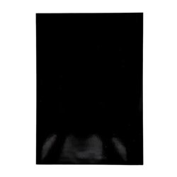 Spejlkarton A4, sort - lidt glossy, 250g/m2, 5ark, Paper Favourites PFSS101