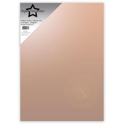 Spejlkarton A4, "Rose Platinum", 250g/m2, 5ark, Paper Favourites PFSS105, glossy