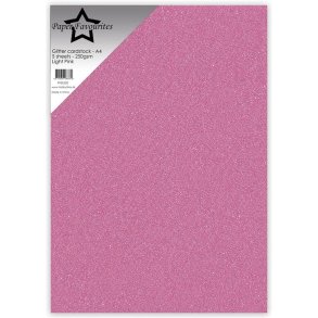 Glitter karton, A4, 