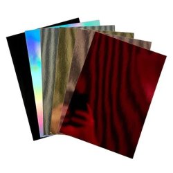 Spejlkarton A4, Glossy "Polishing Gold" , 250g/m2, 5ark, Paper Favourites PFSS104