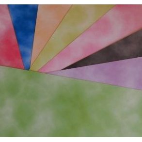 Marmorede kort, 14x28cm, 8 ark i forskellige farver