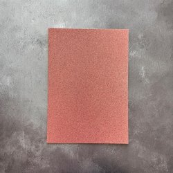 Glitter karton, A4, "Mrk Rosa", 250g/m2, 5ark, Paper Favourites PFSS213