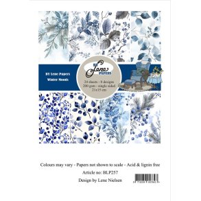 Papirblok i 15x21cm, 24 ark, 