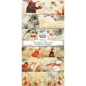 Papirblok fra Felicita i slimcard strrelse 10x21cm, 