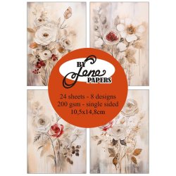 Papirblok fra By Lene, BLP663, "Betnksom", A6-str., 200g, 24 ark i alt