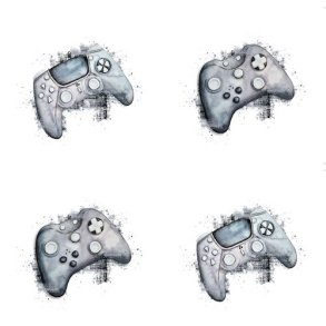 Scrappapir ca. 30x30cm, 