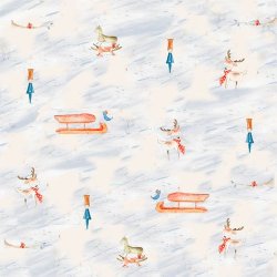 Scrappapir ca. 30x30cm, julekarton med sde motiver#2, 2-sidet, 200g