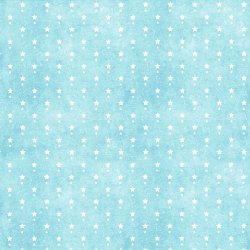 Scrappapir ca. 30x30cm, bl jul#1 med juletrer og stjerner, 2-sidet, 200g