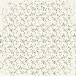 Scrappapir ca. 30x30cm, smukt jule/vinter design m/fugle &amp; kristtjrn, 2-sidet, 200g