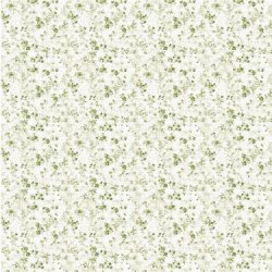 Scrappapir ca. 30x30cm, 2-sidet; sm� blade &amp; striber i beige/st�vet gr�n, 200g