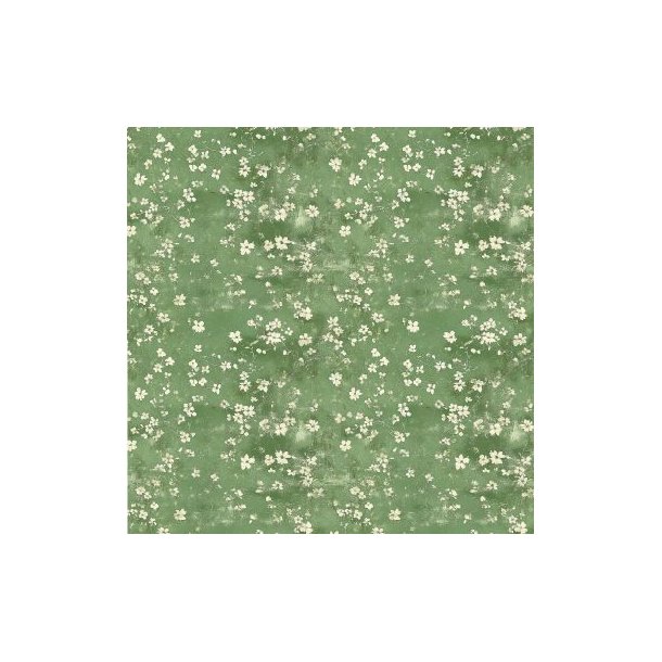 Scrappapir 30,5x30,5cm, 2-sidet; st�vet bl� splat &amp; tern, 200g