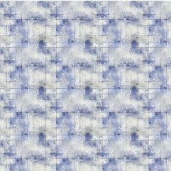 Scrappapir 30,5x30,5cm, 2-sidet; st�vet bl� splat &amp; tern, 200g