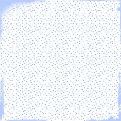 Scrappapir ca. 30x30cm, 2-sidet; hvide baggrunde m/sm� lysebl� hjerter &amp; sutter, 200g