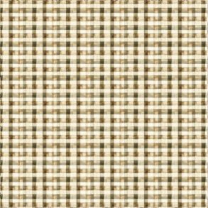 Scrappapir - Jul; ca. 30x30cm, 2-sidet; beige&gr�n ternet & beige baggrund m/klokker og kvisttj�rn, 190g