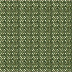 Scrappapir - Jul; ca. 30x30cm, 2-sidet; gr�n m/beige prikker & felter m/julegr�nt, 190g