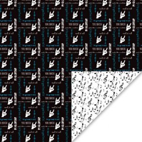 Scrappapir ca. 30x30cm, noder/g-ngler & tern/hndtegn, 2-sidet, 200g