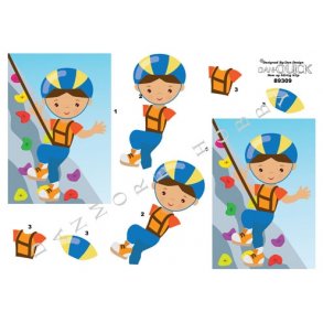 3D ark - Rapelling dreng