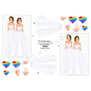 3D ark - Bryllup, damebryllup