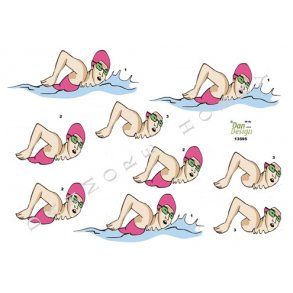 3D ark - Sport, sv�mmer, pige