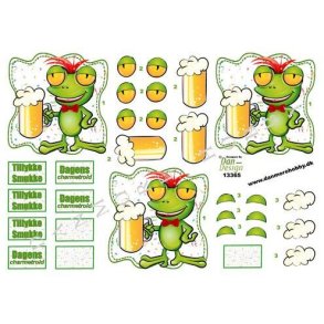 3D klippeark - Sjov fr m/fadl 