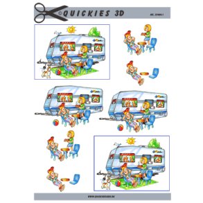 3D ark - Sport & Fritid. Familie p camping