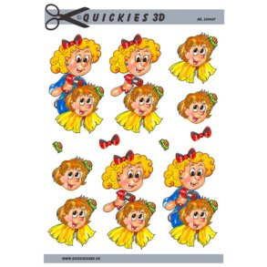 3D klippeark - Job, Frisr