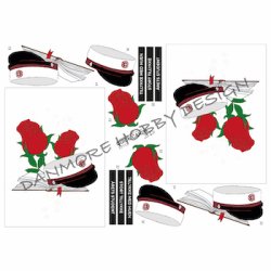 3D klippeark - Student, STX, hue, bog &amp; roser