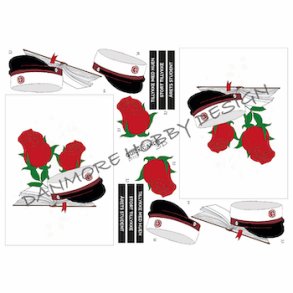 3D klippeark - Student, STX, hue, bog & roser