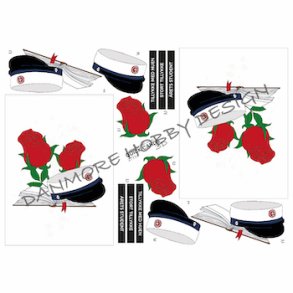 3D klippeark - Student, HTX, hue, bog & roser