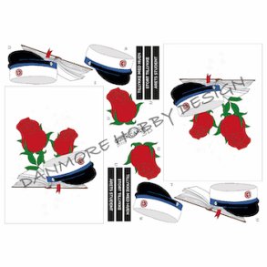 3D klippeark - Student, HHX, hue, bog & roser