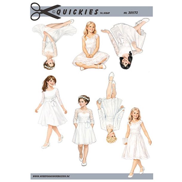 Klippeark - 7 konfirmationspiger