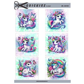 Klippeark - 6 motiver til scrap; My Little Pony
