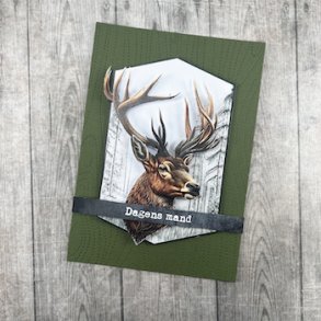 3D klippeark - Kronhjort