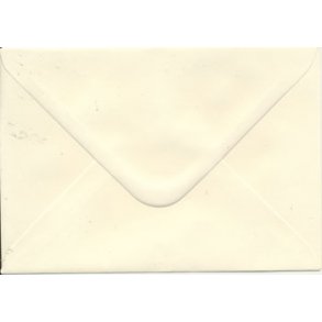 Kuverter C6, spids lukning, elfenben/creme, 10 stk.