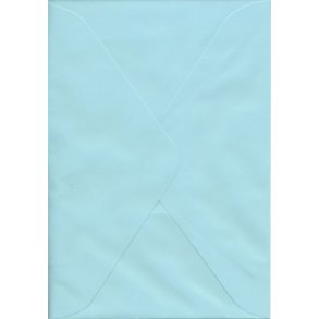 Kuverter C5, 22,7x16,2 cm, lysebl�, 10 stk.