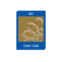 Stickers - Cykler i flere strrelser, guld