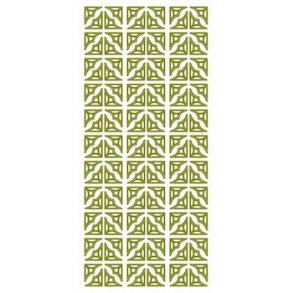 Stickers - Hjrner, enkelt og simpelt design i guldfarve